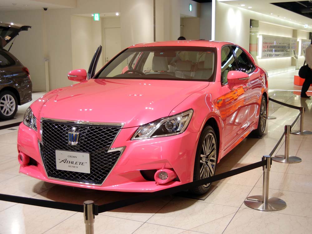 210系ピンクのクラウン・アスリート