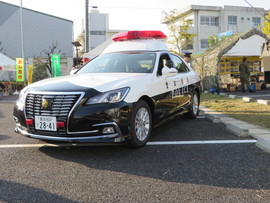 210 Coche de la policía japonesa de la corona