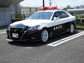 210 Coche de la policía japonesa de la corona